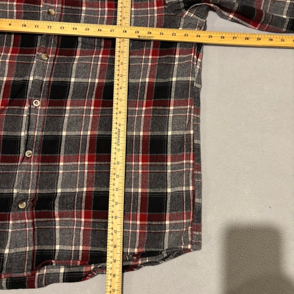 RedHead Flannel Shirt Mens XL Plaid Casual Outdoor Lumberjack Spring Heritage - Picture 4 of 5